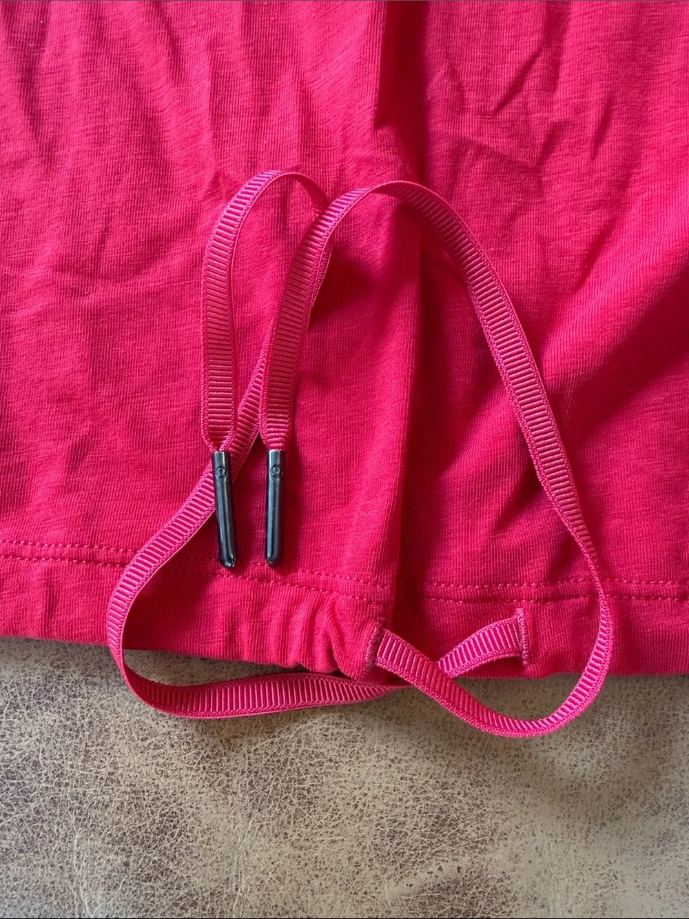 NWT Lululemon Adapt to You Tank Sz 12 Dark Red Waist Length